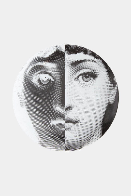 Fornasetti Theme and Variations Black and White Two Faces