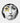 Fornasetti Assiette "Tema e Variazioni" n.381 en porcelaine blanche et dorée - 41212_TU - LECLAIREUR