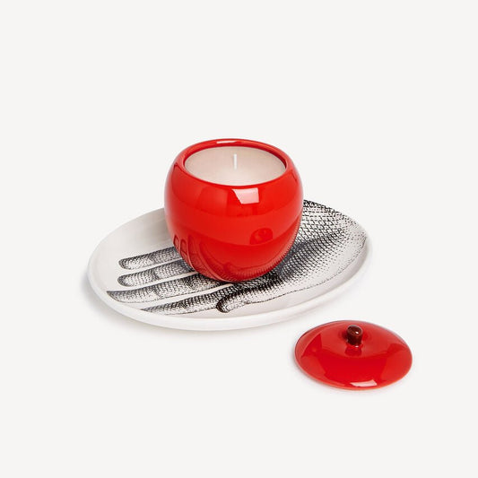 Fornasetti Scented candle "AL BUIO" (110 g) - Fragrance Frutto Proibito