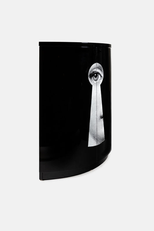 Fornasetti Cabinet d'angle Serratura - noir - LECLAIREUR