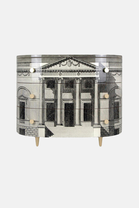 Fornasetti Commode incurvée Palladiana - LECLAIREUR