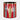 Fornasetti Corbeille à papier Pennini - rouge - 21373_TU - LECLAIREUR