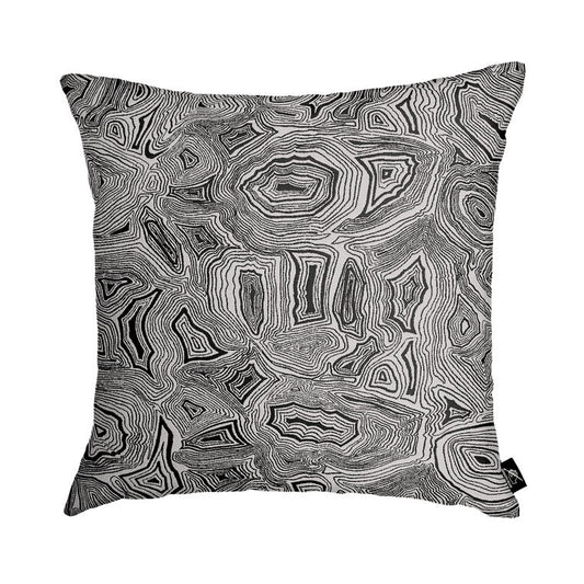 Fornasetti Outdoor cushion "Malachite" 40*40 cm