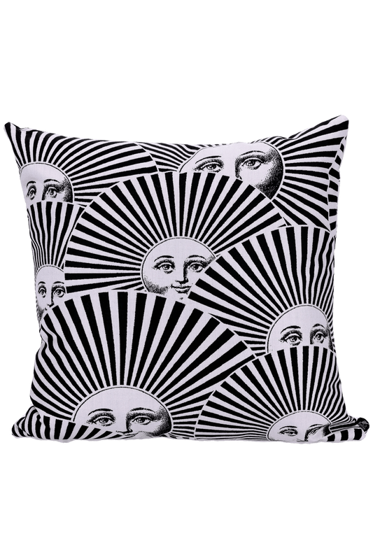 Fornasetti Outdoor cushion "Soli a Ventaglio" 60*60 cm