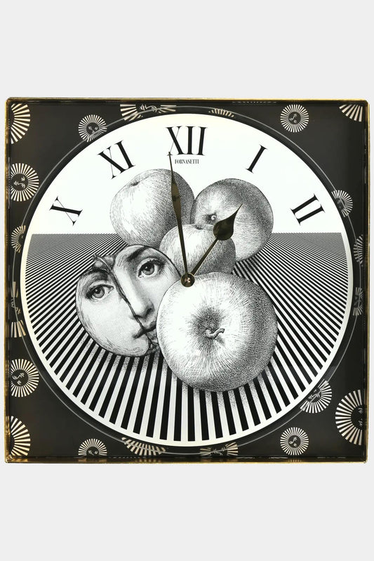 Fornasetti Wall clock "Tema e Variazioni n. 390