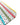 Fornasetti Plateau à rayures multicolores - 42395_TU - LECLAIREUR