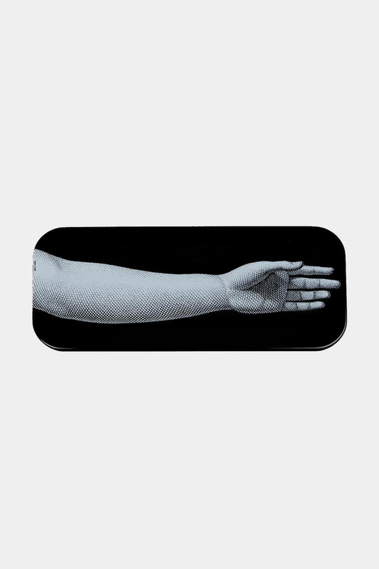 Fornasetti Plateau Mano 25x60 - noir - LECLAIREUR
