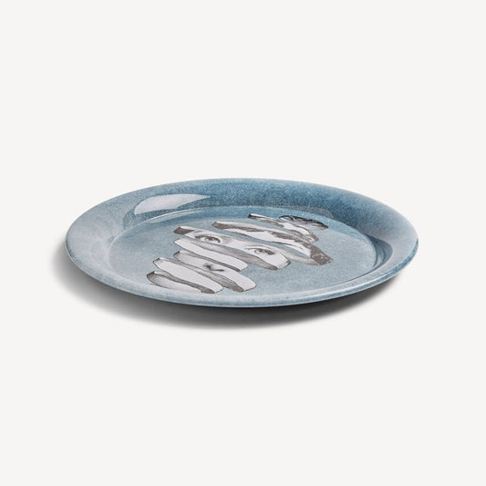 Fornasetti Plateau rond "Melafisico colore" (Ø 40 cm) - LECLAIREUR