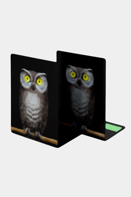 Fornasetti Serre-livres Civetta - noir - LECLAIREUR
