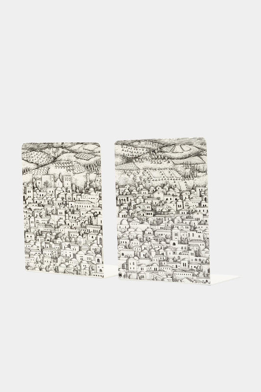 Fornasetti Serre-livres Gerusalemme - LECLAIREUR