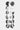 Fornasetti Set de 12 assiettes murales Adamo P10X278 - 53090_TU - LECLAIREUR