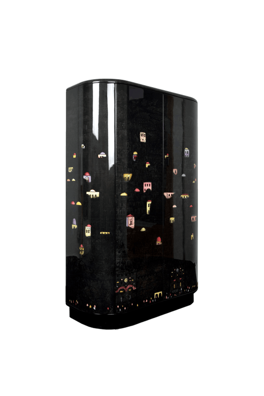 Fornasetti Stipo cabinet Gerusalemme di Notte - LECLAIREUR