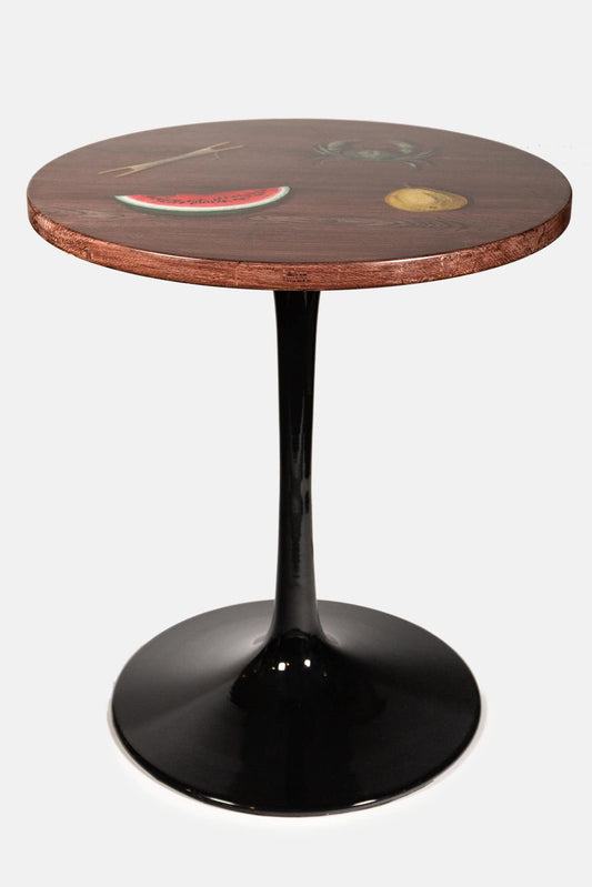 Fornasetti Vintage Table "Exclusive 19" x Leclaireur -Diamètre Ø 65 cm - LECLAIREUR