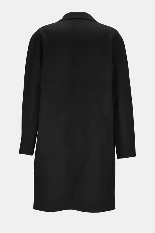 Frei Mut Long coat in black wool