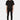 Frei Mut Pantalon slim en cuir stretch noir - 39608_44 - LECLAIREUR