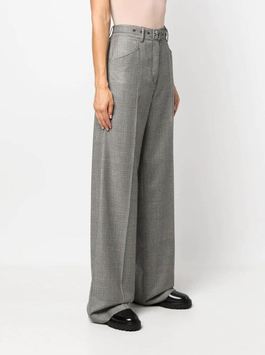 Gabriela Hearst "NORMAN" Prince of Wales print pants