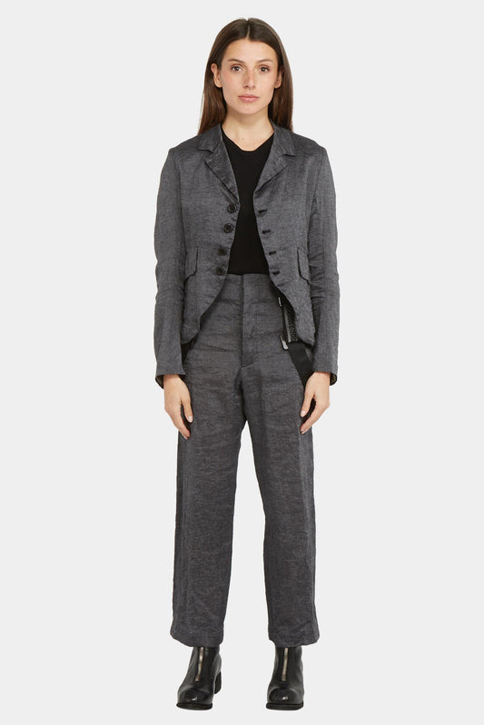 Geoffrey B. Small Blazer adjusted in gray linen