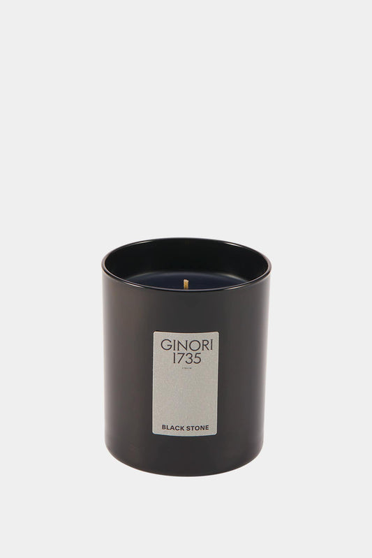 Ginori 1735 "Il Seguace Black Stone" candle (190g)