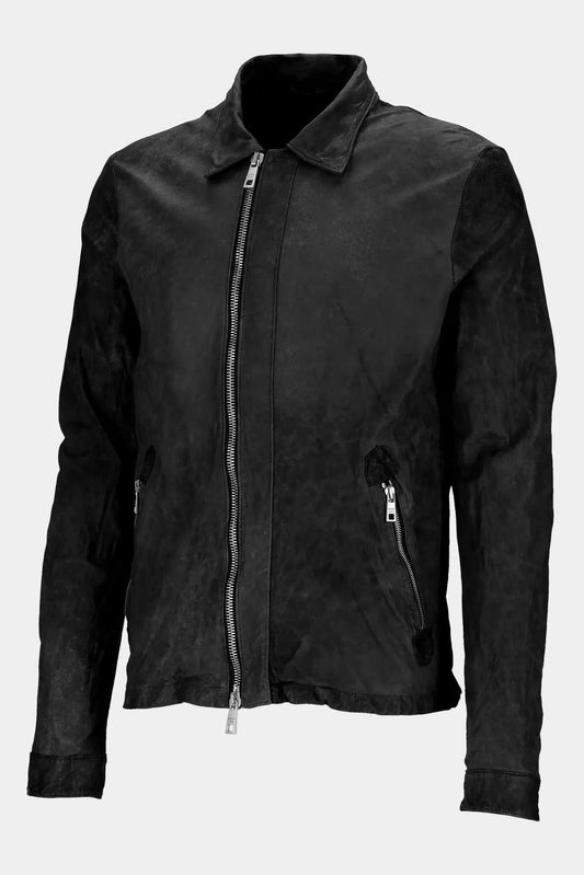 Giorgio Brato Black zip-up jacket