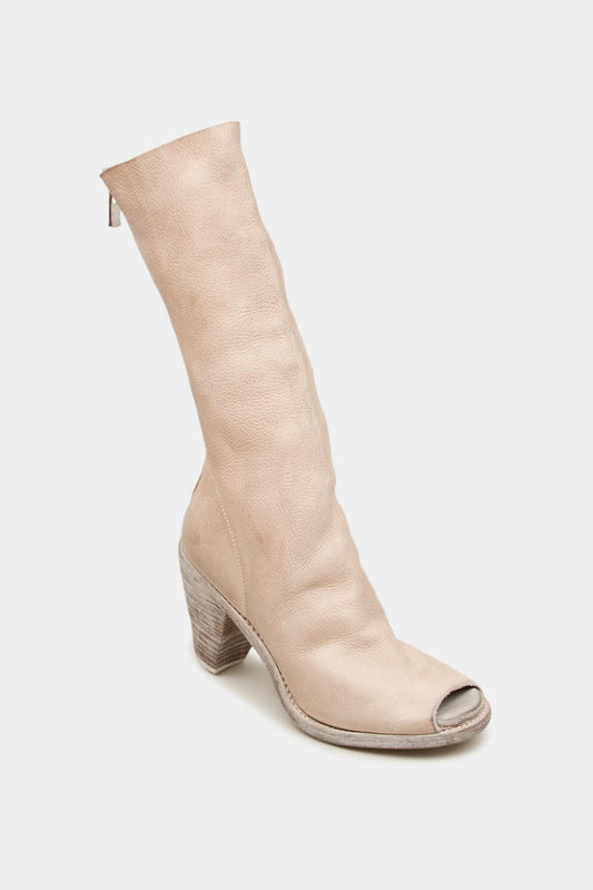 Guidi Boots with beige leather heels