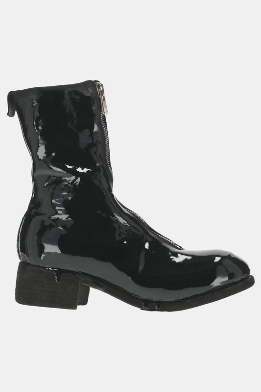 Guidi Black patent leather boots