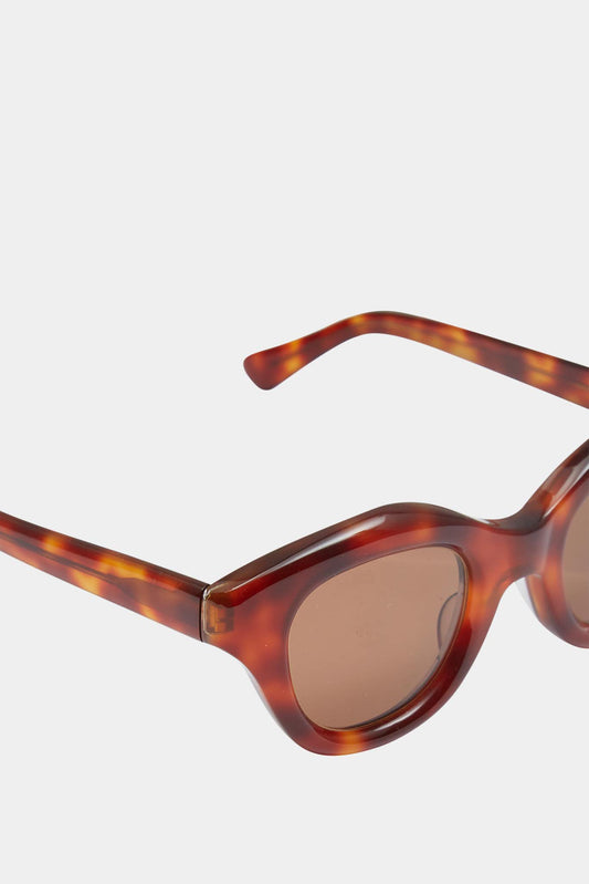 Hakusan "Hook" brown sunglasses