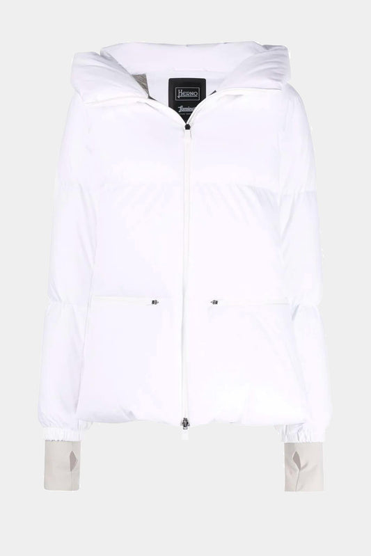 Short puffer jacket in GORE-TEX INFINIUM™ WINDSTOPPER®