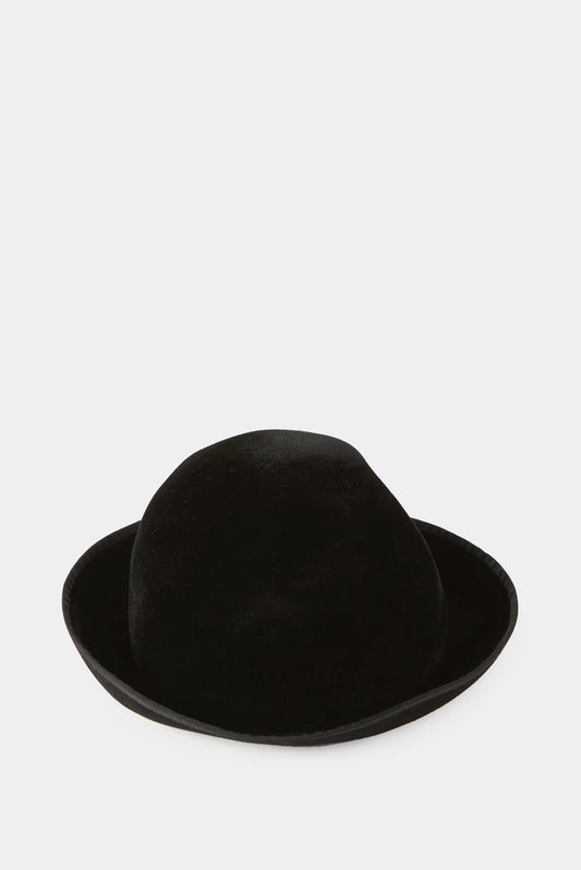 Horisaki Black Rabbit Felt Hat