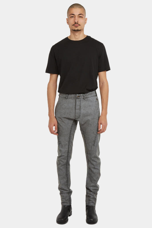 Isaac Sellam Dark gray "Epicurean" slim jeans