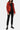 Isaac Sellam Veste "Deconnectée" en cuir de veau rouge - 23719_40 - LECLAIREUR