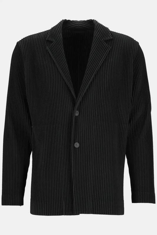 ISSEY MIYAKE HOMME Textured blazer black