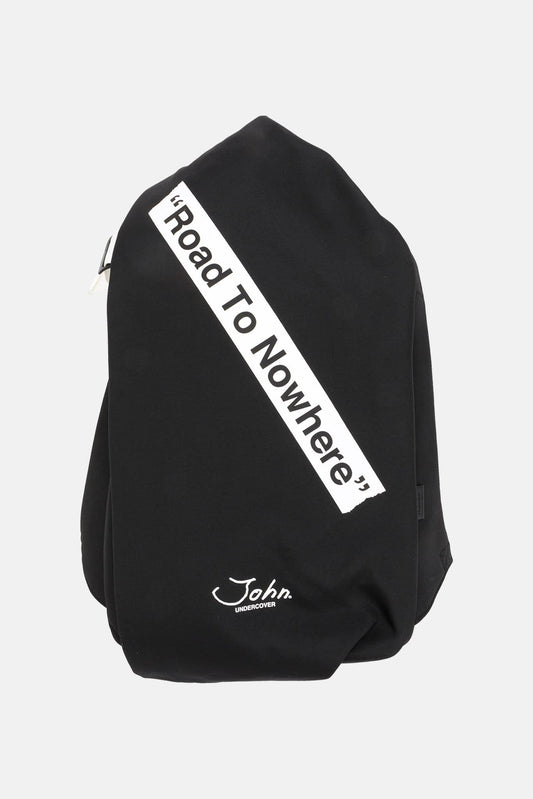 John "Isar" black print backpack