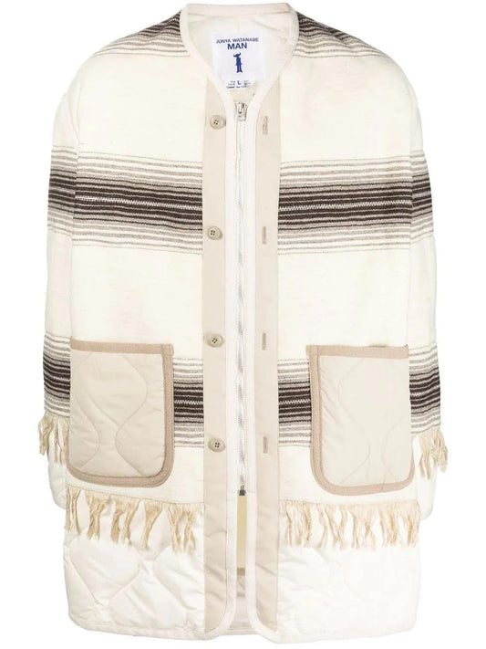 Junya Watanabe White two-ply coat