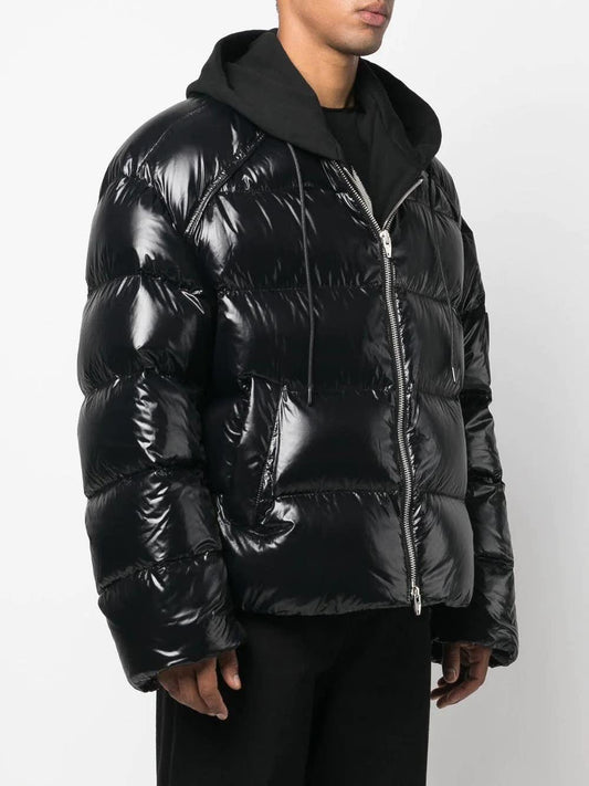 Juun.J Black Quilted Jacket