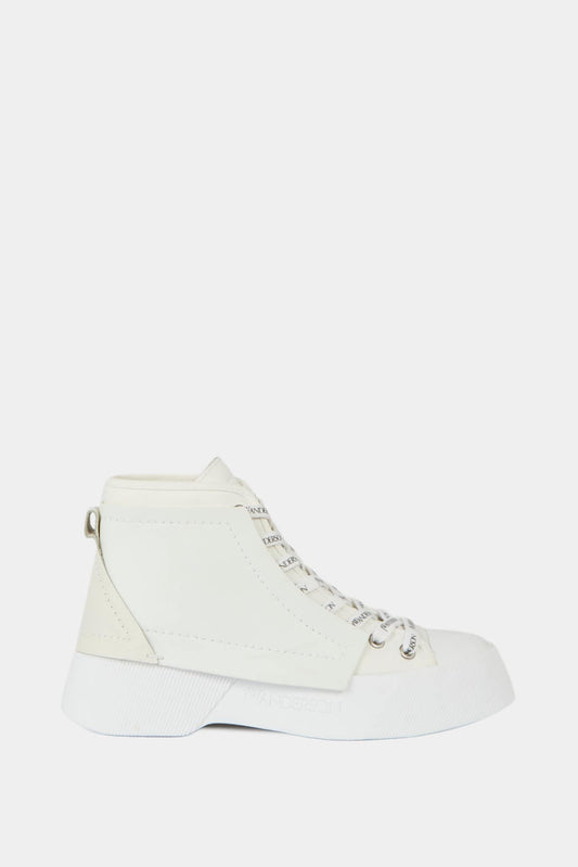 J.W Anderson White leather high-top sneakers