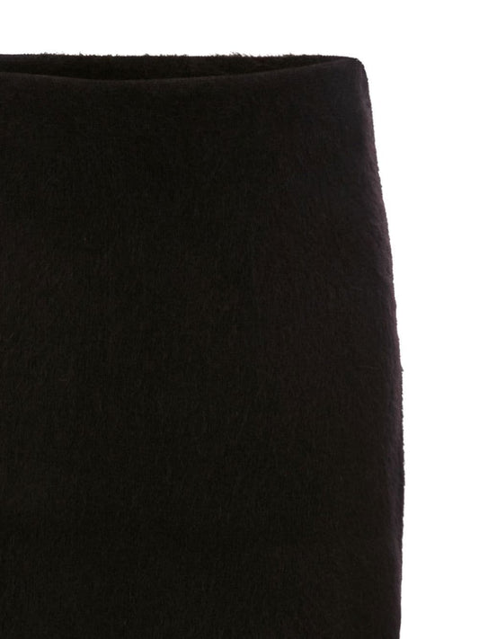 J.W Anderson Black mesh pencil skirt