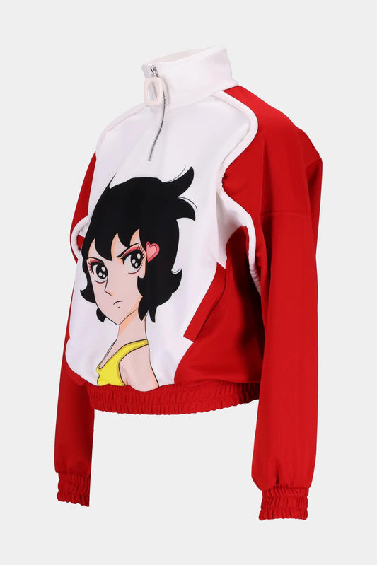 J.W Anderson J.W Anderson x Run Hany Sweat "print track-top