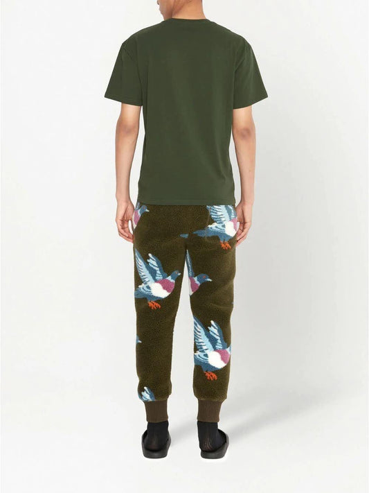 J.W Anderson Pantalon de jogging en polaire kaki - LECLAIREUR