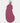 J.W Anderson Porte-clé en cuir de veau aubergine - 40041_TU - LECLAIREUR