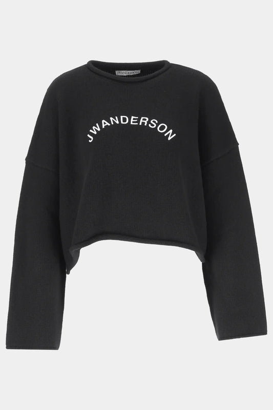 J.W Anderson "ARCH LOGO" cropped sweater