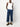J.w.anderson Jean bleu large à logo quadrillé - 48166_46 - LECLAIREUR