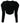 Koché Haut écourté noir à épaules oversize - 43089_XS - LECLAIREUR