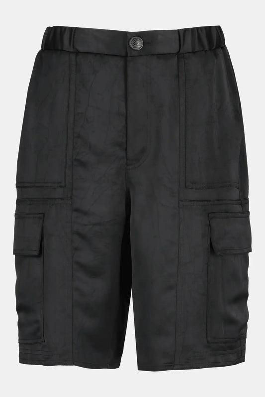 Koché Black cargo shorts