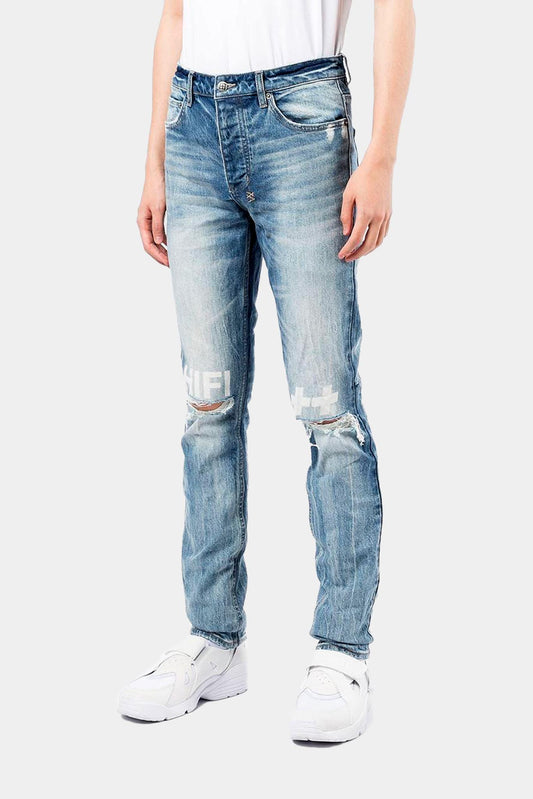 Ksubi "Chitch khaki hifi vertigo tras" jeans