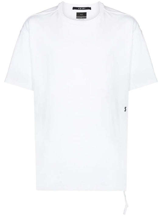 Ksubi "Kross Biggie" T-shirt in white cotton