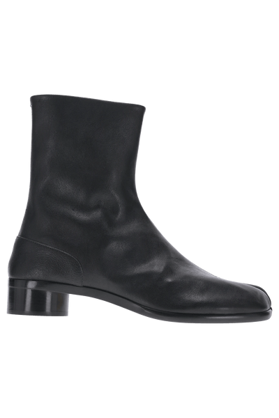 Maison Margiela Black ankle boots with Tabi toe LECLAIREUR