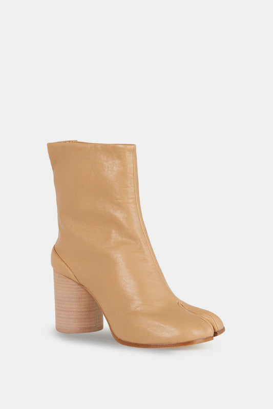 Maison Margiela Boots Tabi with light brown leather heel