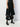 Maison Margiela Jupe longue noire à design structuré - 29901_38 - LECLAIREUR