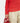 Maison Margiela Pull asymétrique en coton rouge - 39427_XS - LECLAIREUR