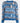 Maison Margiela Pull "Fair Isle" en laine et coton bleu - 41688_XS - LECLAIREUR